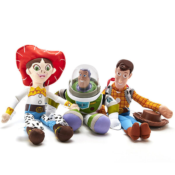 Toy Story Sheriff Woody Plush Toy Buzz Lightyear Plush Toy Cosplay Plush Toy Halloween Doll Props