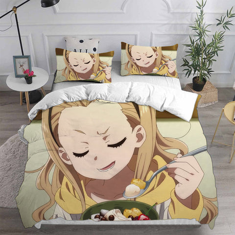 Lycoris Recoil Bedding Sets Duvet Cover Halloween Cosplay Comforter Sets