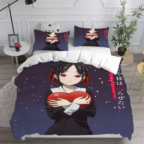Kaguya-sama: Love Is War Bedding Sets Duvet Cover Comforter Set