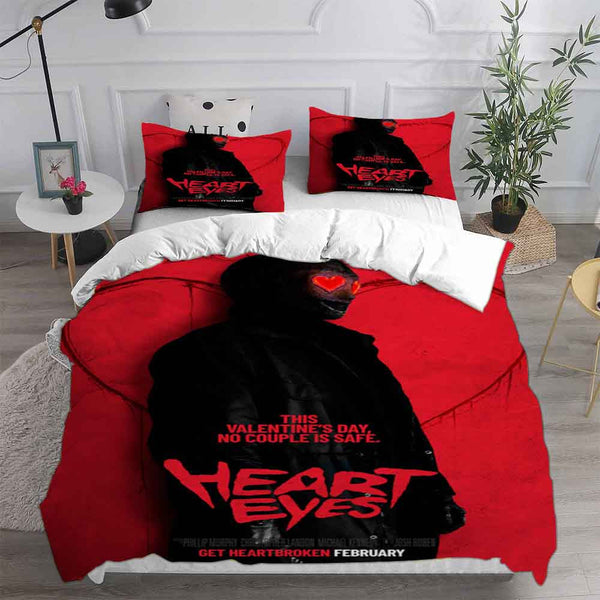 Heart Eyes Bedding Set Duvet Cover Comforter Sets