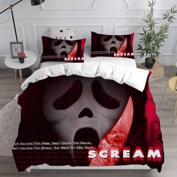 Scream VI Bedding Sets Duvet Cover Comforter Set