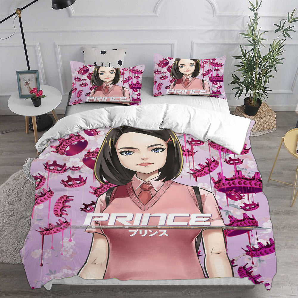 Bullet Train Bedding Sets Duvet Cover Halloween Cosplay Comforter Sets