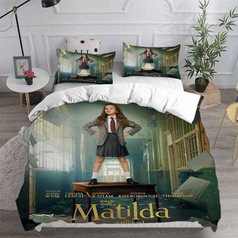 Matilda the Musical Bedding Sets Duvet Cover Comforter Set