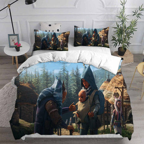 Star Wars Tales of the Jedi Bedding Sets Duvet Cover Comforter Set