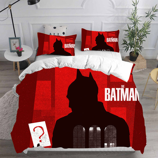 The Batman Cosplay Bedding Sets Duvet Cover Halloween Comforter Sets