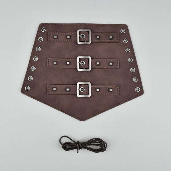 1 pc Medieval Bracers Buckles Leather Arm Guards Cuff Leather Gauntlet Wristband Armband for Men