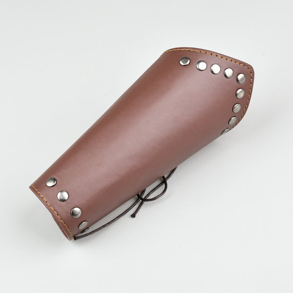 1 pc Viking Medieval Adjustable Leather Buckle Wrist Bracers Arm Guards