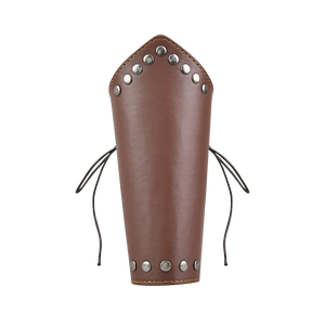 1 pc Viking Medieval Adjustable Leather Buckle Wrist Bracers Arm Guards