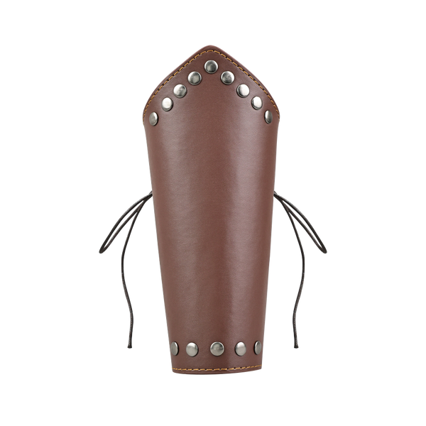 1 pc Viking Medieval Adjustable Leather Buckle Wrist Bracers Arm Guards