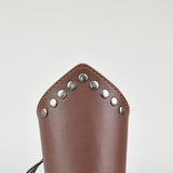 1 pc Viking Medieval Adjustable Leather Buckle Wrist Bracers Arm Guards