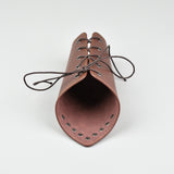 1 pc Viking Medieval Adjustable Leather Buckle Wrist Bracers Arm Guards