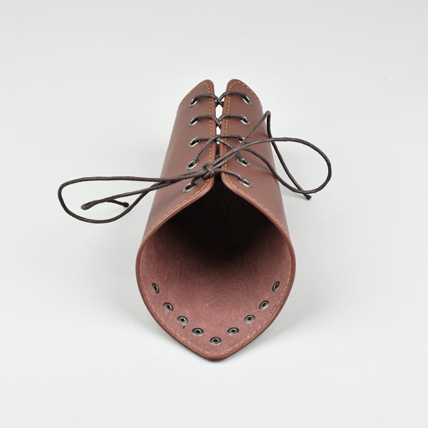 1 pc Viking Medieval Adjustable Leather Buckle Wrist Bracers Arm Guards