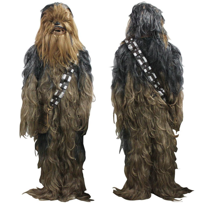 SW Chewbacca Wookie Super Edition Deluxe Halloween Cosplay Costume for Adults