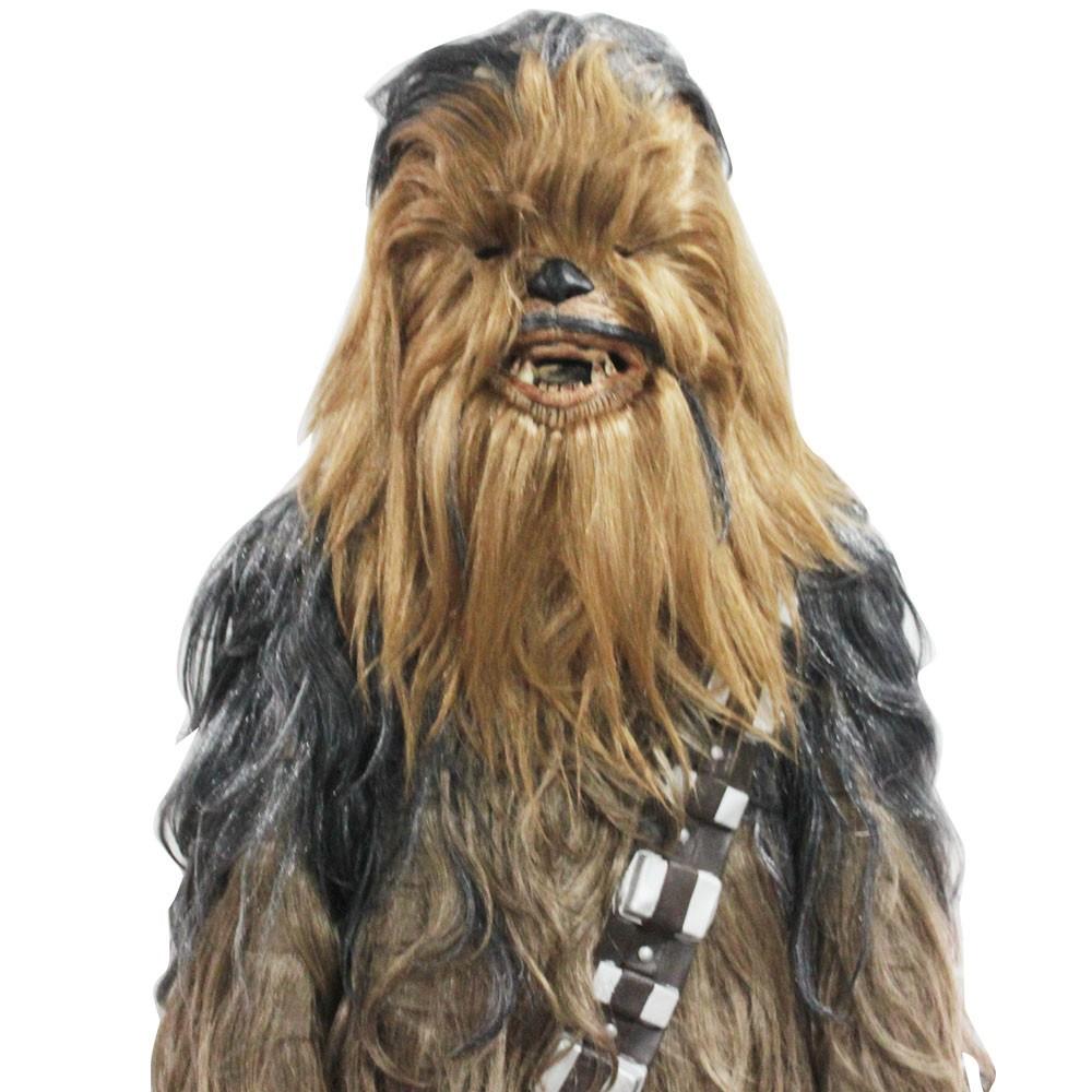 SW Chewbacca Wookie Super Edition Deluxe Halloween Cosplay Costume for Adults