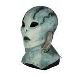 Superhero Hell Boy Abe Sapien Blue Mask Cosplay Horror Scary Halloween Mask