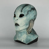 Superhero Hell Boy Abe Sapien Blue Mask Cosplay Horror Scary Halloween Mask