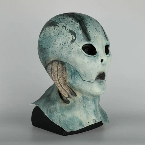 Superhero Hell Boy Abe Sapien Blue Mask Cosplay Horror Scary Halloween Mask
