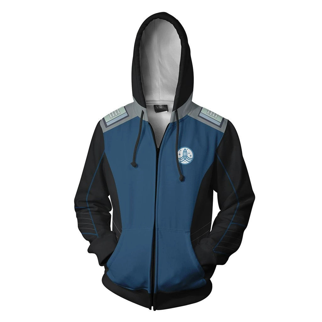 Star Trek Hoodie Sweater 3D Sweatshirt Cosplay Costume