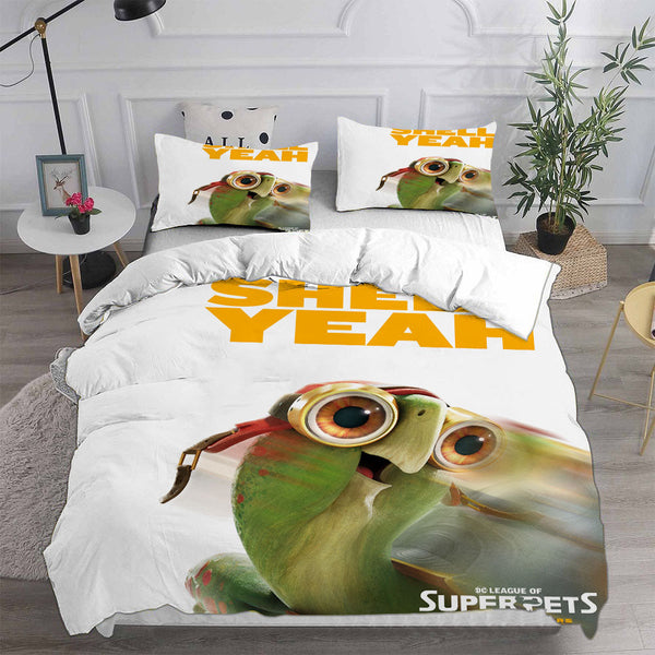 DC League of Super-Pets Bedding Sets Duvet Cover Halloween Cosplay Comforter Sets