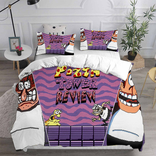 Pizza Tower Bedding Sets Duvet Cover Comforter Set