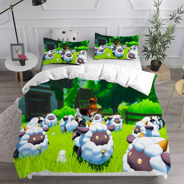 Palworld Bedding Sets Duvet Cover Comforter Set