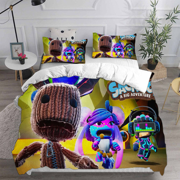Sackboy A Big Adventure Bedding Sets Duvet Cover Comforter Set