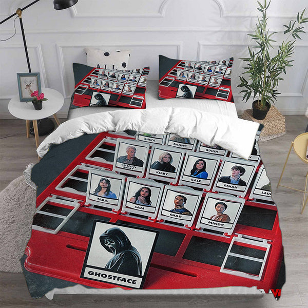 Scream VI Bedding Sets Duvet Cover Comforter Set