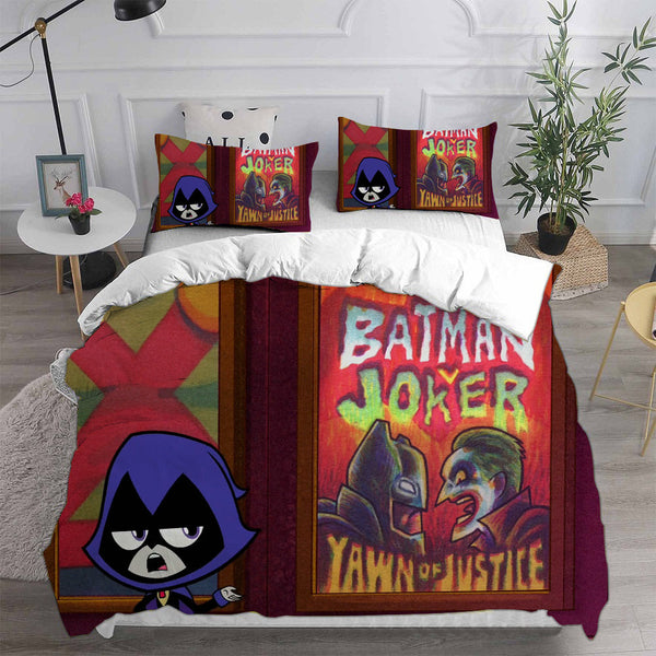 Teen Titans Go Bedding Sets Duvet Cover Comforter Sets