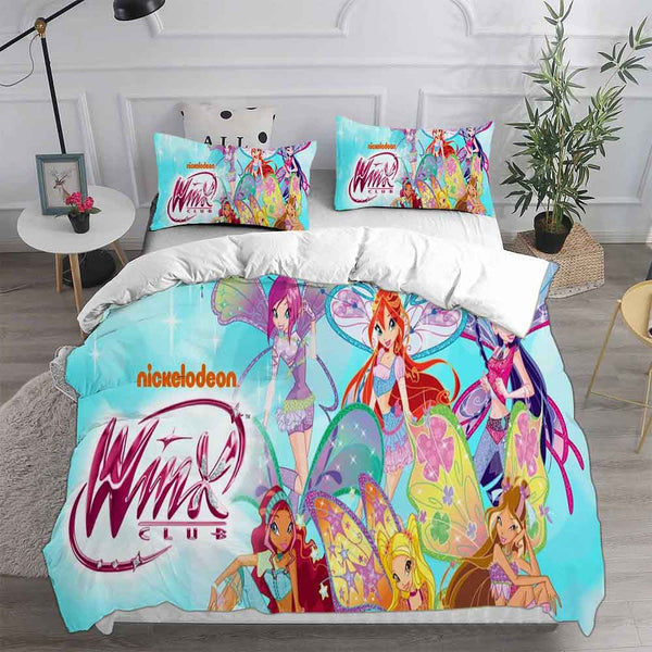 Winx Club Bedding Set Duvet Cover Comforter Sets