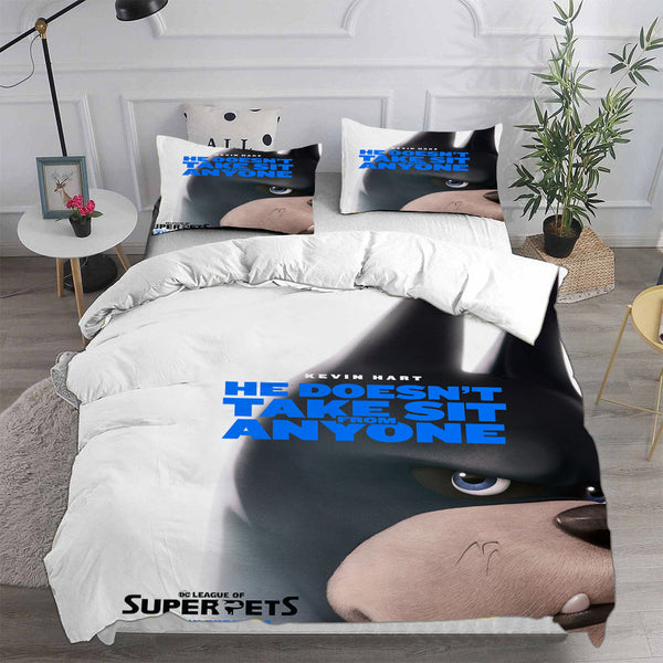 DC League of Super-Pets Bedding Sets Duvet Cover Halloween Cosplay Comforter Sets