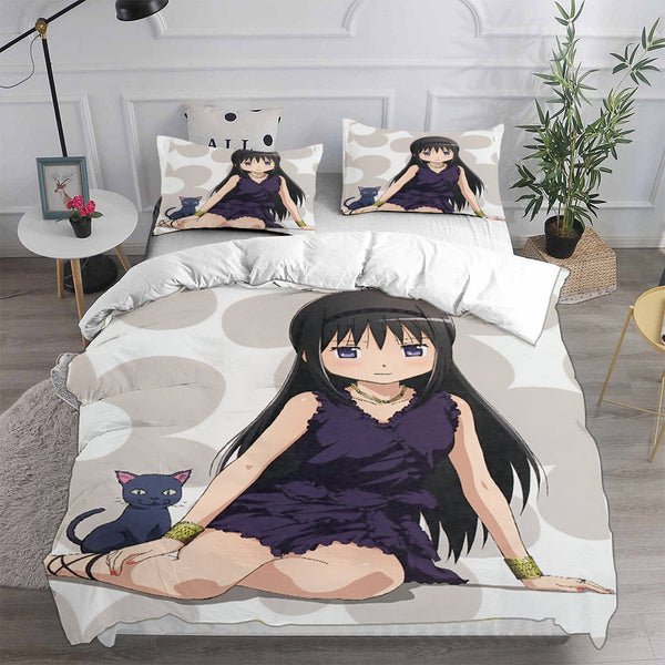 Puella Magi Madoka Magica Bedding Sets Duvet Cover Comforter Set