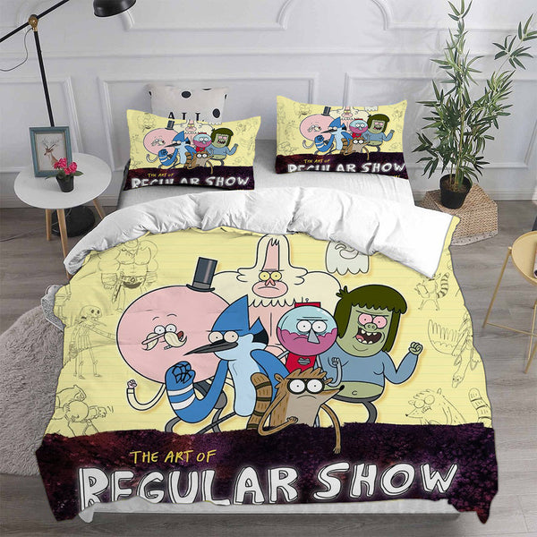Regular Show Helltaker Bedding Sets Duvet Cover Comforter Set