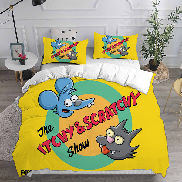 The Simpsons Bedding Sets Duvet Cover Comforter Set
