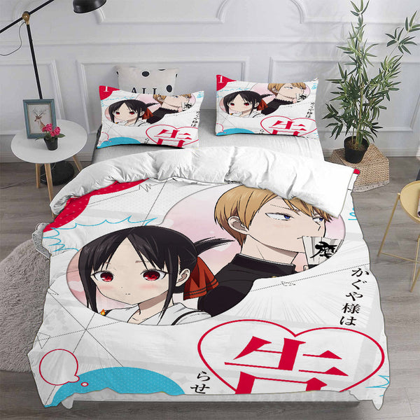 Kaguya-sama: Love Is War Bedding Sets Duvet Cover Comforter Set