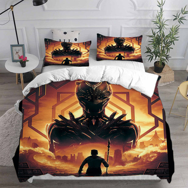 Black Panther: Wakanda Forever Bedding Sets Duvet Cover Comforter Set
