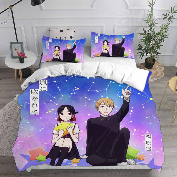Kaguya-sama: Love Is War Bedding Sets Duvet Cover Comforter Set