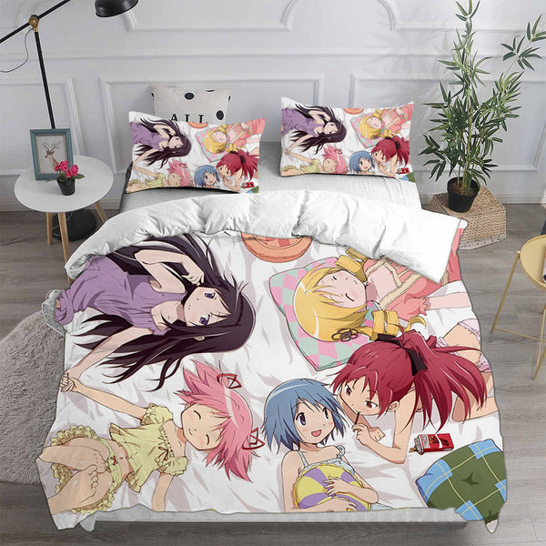 Puella Magi Madoka Magica Bedding Sets Duvet Cover Comforter Set