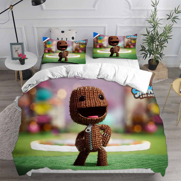 Sackboy A Big Adventure Bedding Sets Duvet Cover Comforter Set