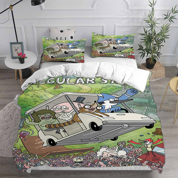 Regular Show Helltaker Bedding Sets Duvet Cover Comforter Set