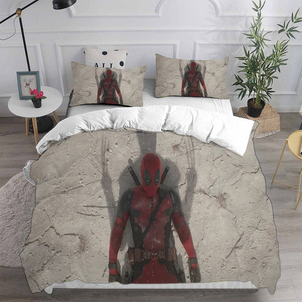 Deadpool & Wolverine Bedding Sets Duvet Cover Comforter Set