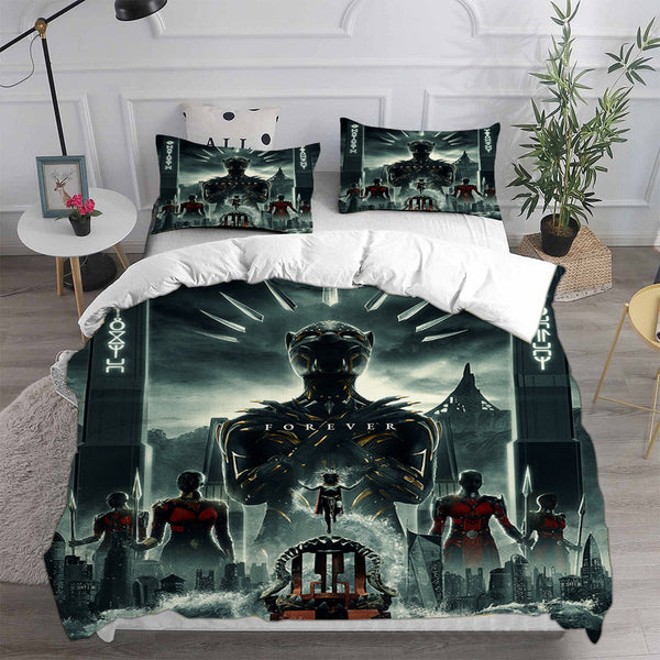 Black Panther: Wakanda Forever Bedding Sets Duvet Cover Comforter Set