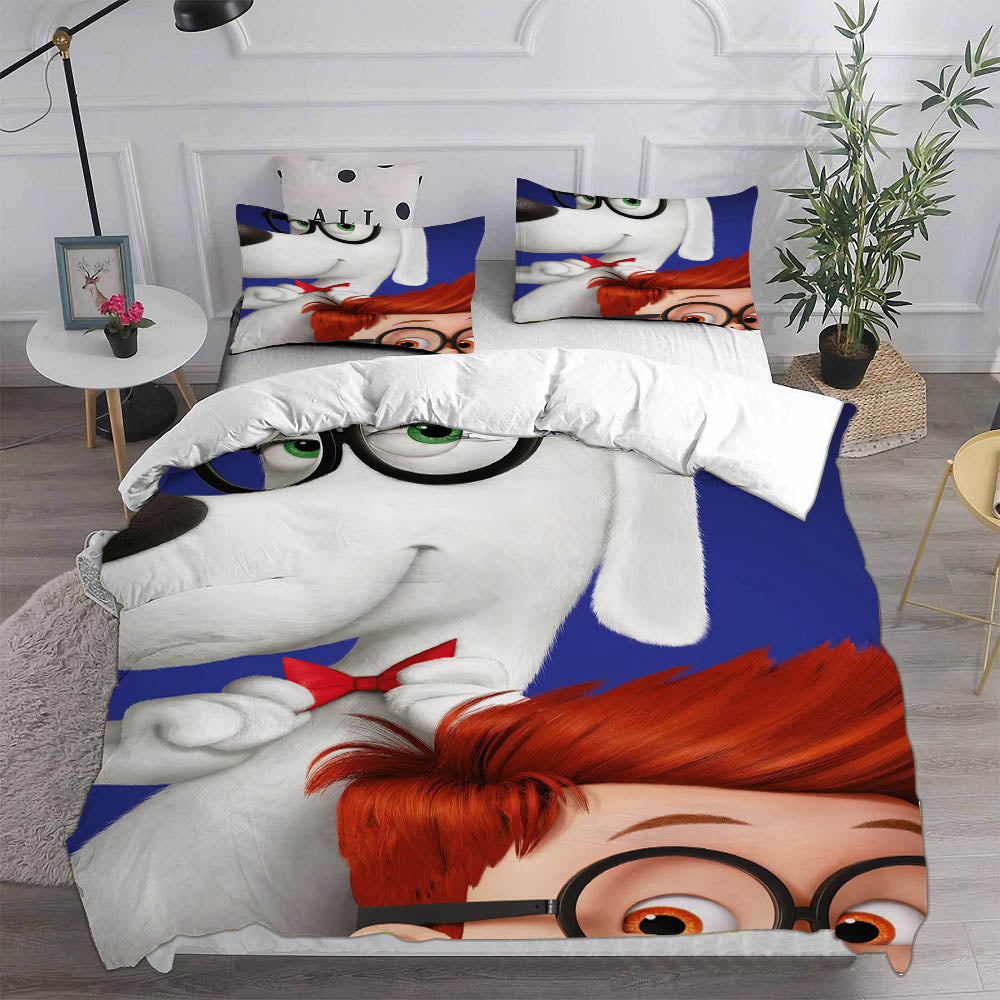 Mr. Peabody & Sherman Bedding Sets Duvet Cover Comforter Set
