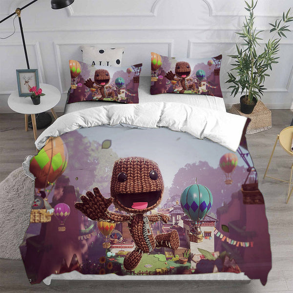 Sackboy A Big Adventure Bedding Sets Duvet Cover Comforter Set