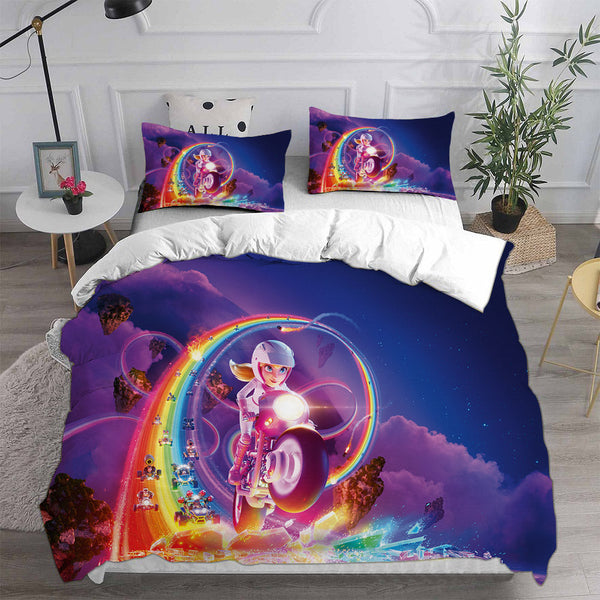 Princess Peach Bedding Sets Duvet Cover Comforter Set