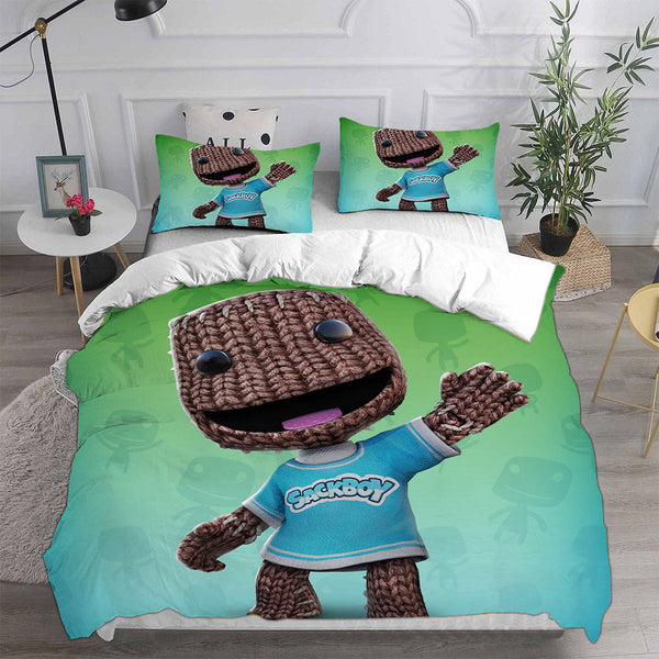 Sackboy A Big Adventure Bedding Sets Duvet Cover Comforter Set