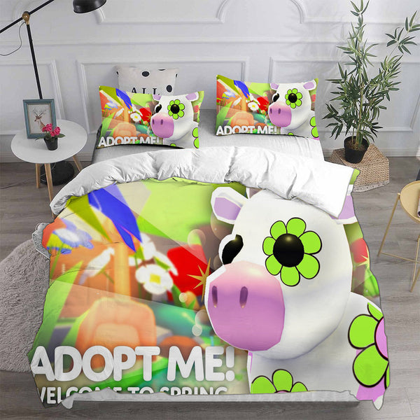 Adopt Me Bedding Sets Duvet Cover Comforter Set