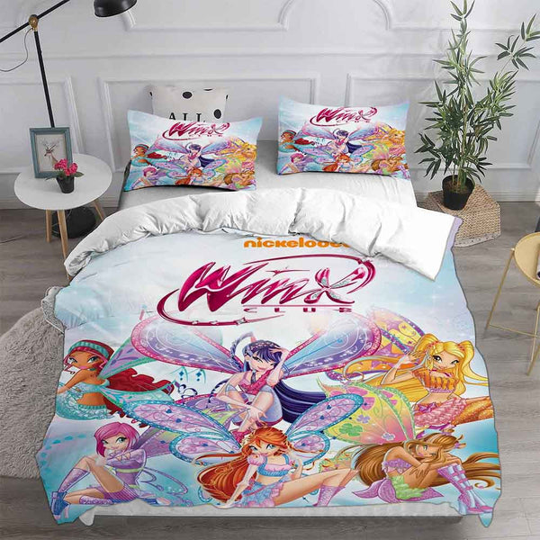 Winx Club Bedding Set Duvet Cover Comforter Sets