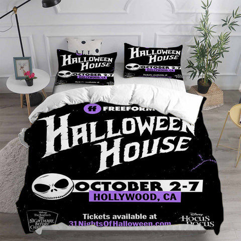 The Nightmare Before Christmas Bedding Set Duvet Cover Comforter Sets