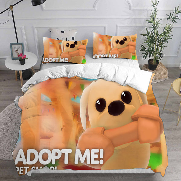 Adopt Me Bedding Set Duvet Cover Comforter Sets