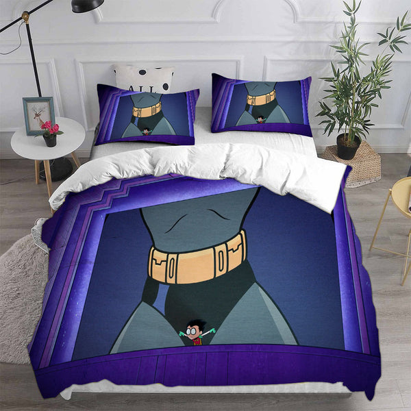 Teen Titans Go Bedding Sets Duvet Cover Comforter Set